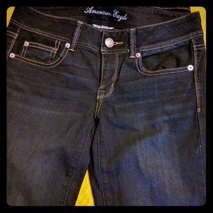 American eagle dark wash jeans